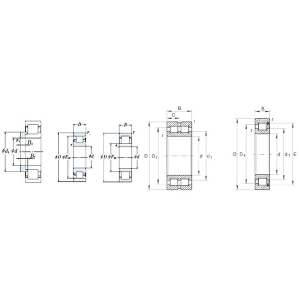 Axial Radial Cylindrical Roller Bearing Single Row Used in Vibrating Screen