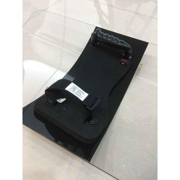 Полиция использует экран анти- поликарбоната экрана бунта баллистический с складывая ручкой