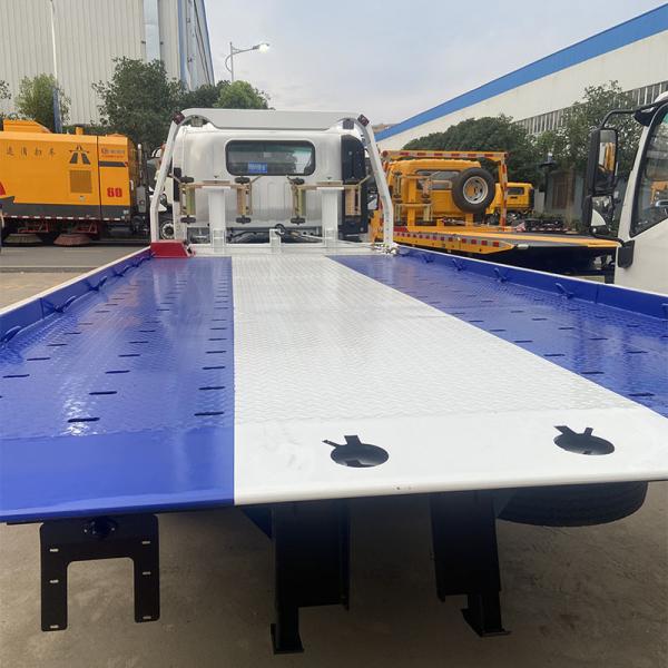 4X2 Flatbed Wrekcer Truck 3t Flatbed Wrecker Truck Manual Transmission Type
