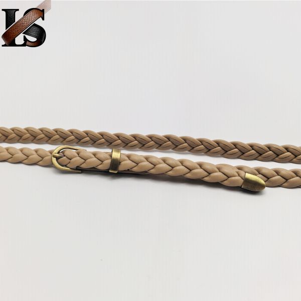 High Quality Chriden Braided Elasticity Belt With Pin Buckle Woven Elastic Webbing Belt