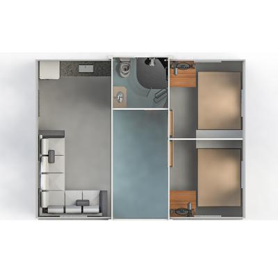 Custom Container Farm House Granny Flat House PE Standard Size 20ft 40ft