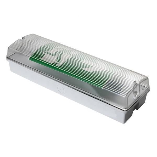 3W LED Emergency Light 6000K Waterproof Wall Mounted