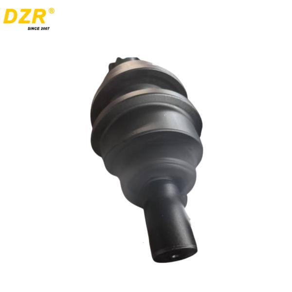 Durable Black Excavator Carrier Roller Upper Roller For 47mm 55mm Doosan Dx225 Excavator Parts