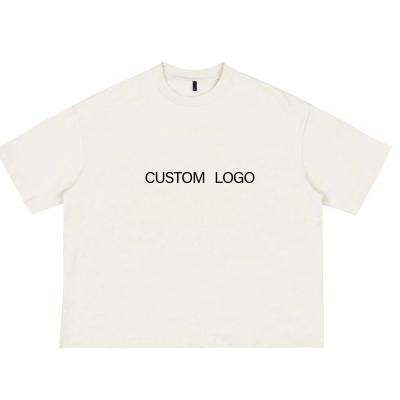 T-shirts anti-rugas personalizadas Eco-friendly Saco T-shirts unisex preto e branco em branco para homens XS-3XL