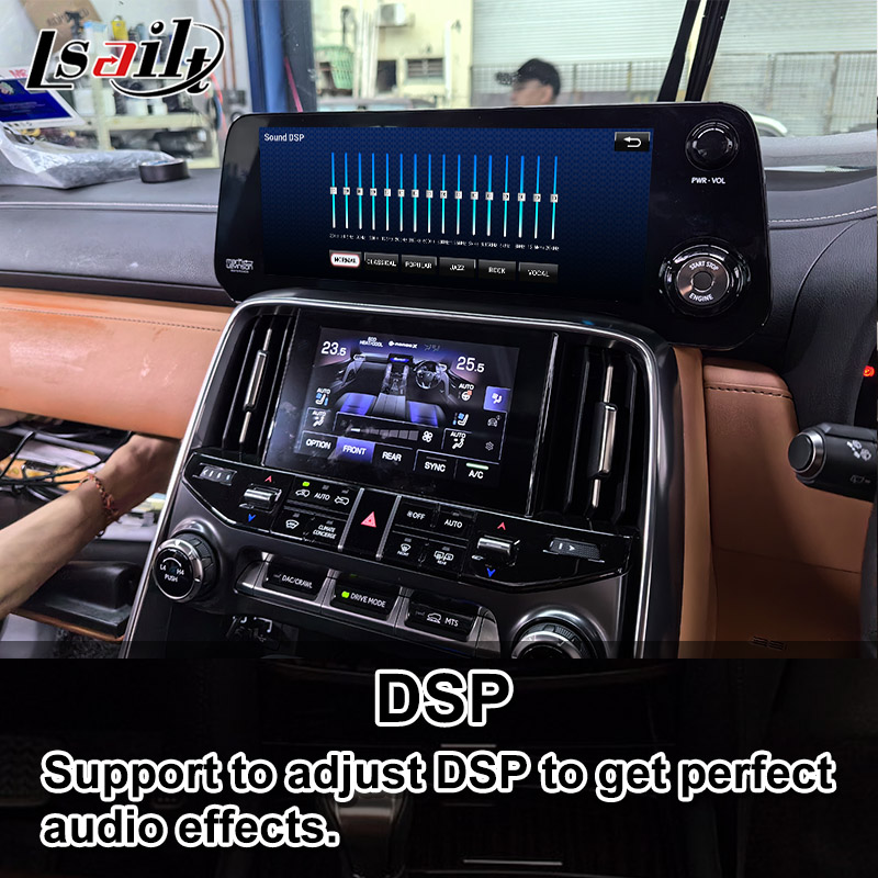 Lsailt Qualcomm Android видеоинтерфейс для Lexus LX600 LX500d RX ES NX 2021- Поддержка YouTube, NetFlix, беспроводной CarPlay
