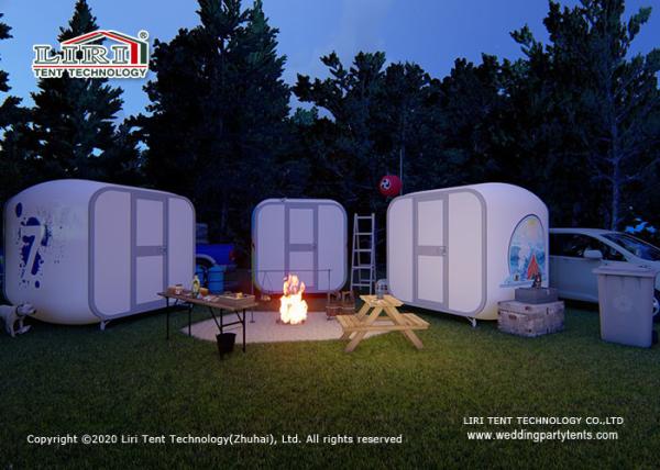 2.5m Modular Portable Shell Glamping Man Cave Hotel Tents