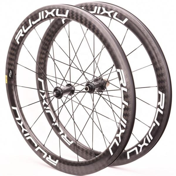 Optimize Your Road Bike's Speed and Performance with DTXT-8.0-C5 700C Carbon Fiber Bicycle Wheelset 38/50mm V Brake