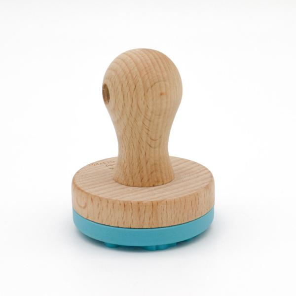BEECH Wooden Stamp 63mm Colorful Wooden Biscuit Cookie  Stamps