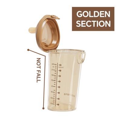 Hot Selling Anti-Fall 180ML Flip-cap Baby milk Bottle bebes Products With Slow Flow Silicone nipple