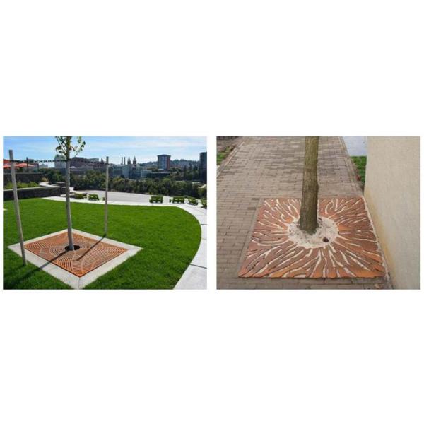 Свет пала Corten на открытом воздухе оформления ржавый стальной для лужайки сада