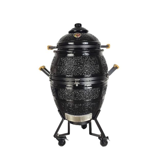 Kamado New Design Kimstone 21 Inch Kamado Hanging Grill Clay Tandoor Oven Ceramic Grill