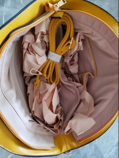 Fashion Famous Designer Brand Women leather Handbags PU leather Fan-shape Shoulder Bag lady luxury Evening clutch bags M