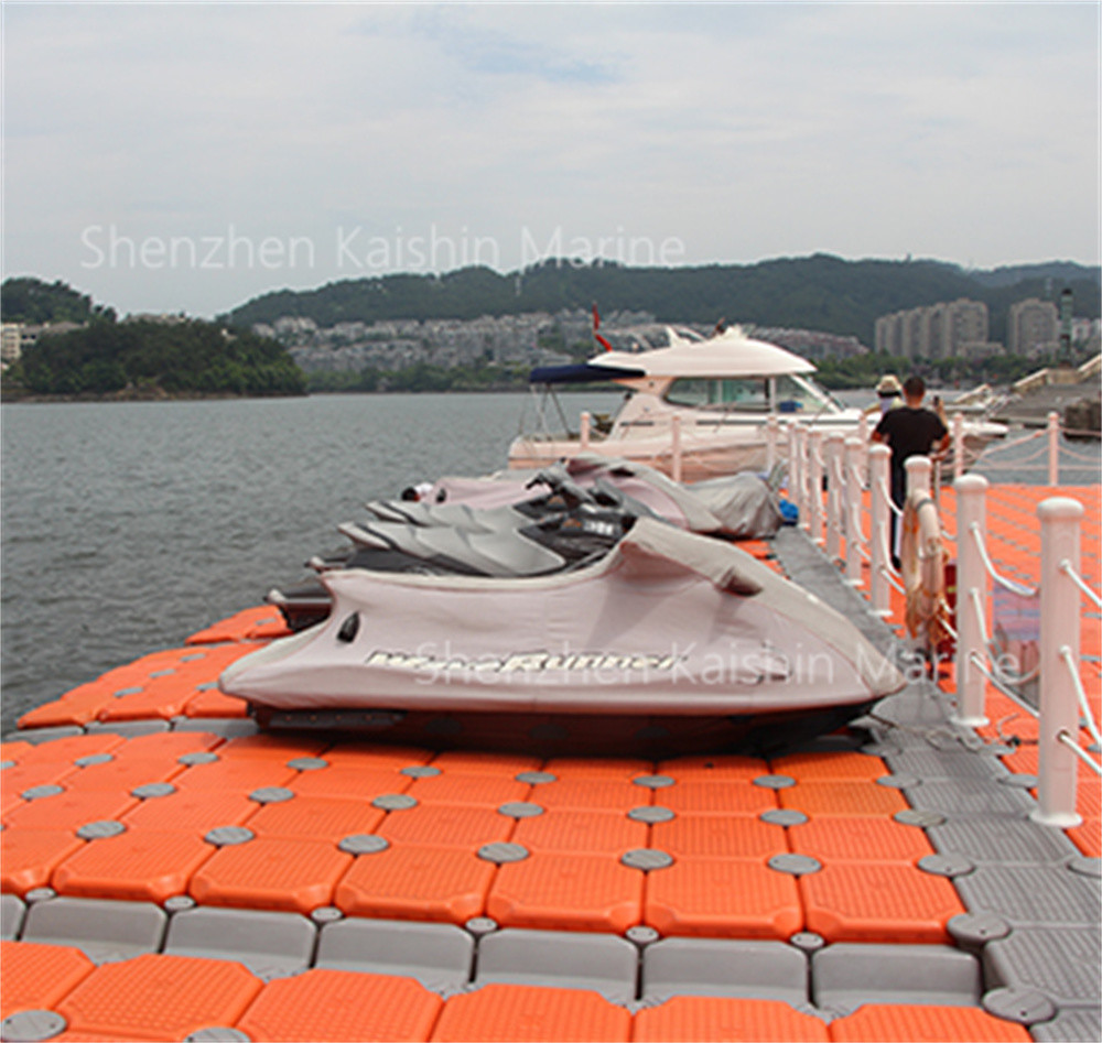 Водный катер Пластик HDPE Модульные плавучие доки Кубики Понтонный мост Надувный