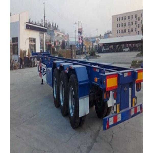 SINOTRUK многоосевой 40 45FT высокой прочности скелетный полуприцеп с хорошим качеством сварки для строительной машины