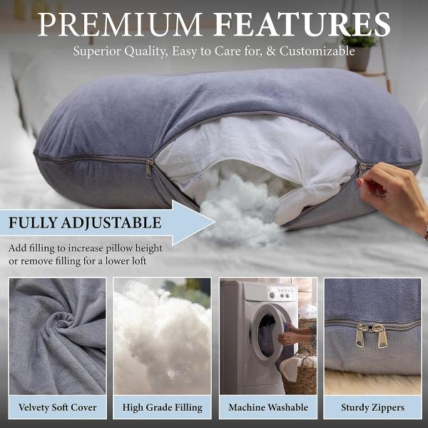 Marine Pattern Pregnancy Pillows U-Shape Full Body Pillow for Maternity Sleeping 1.5-2 Kg