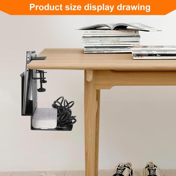 ISO9001 Rohs CE под настольным ноутбуком с кабельным треем и стальной конструкцией