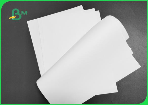 papel de plotador largo bond opaco do formato de 60g 70g 80g para a fábrica do vestuário lisa