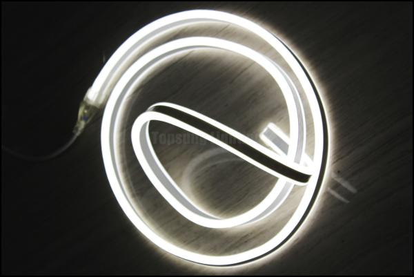 luz de corda de néon flexível de LED branco frio 8.5*18mm sinal de néon de dois lados China