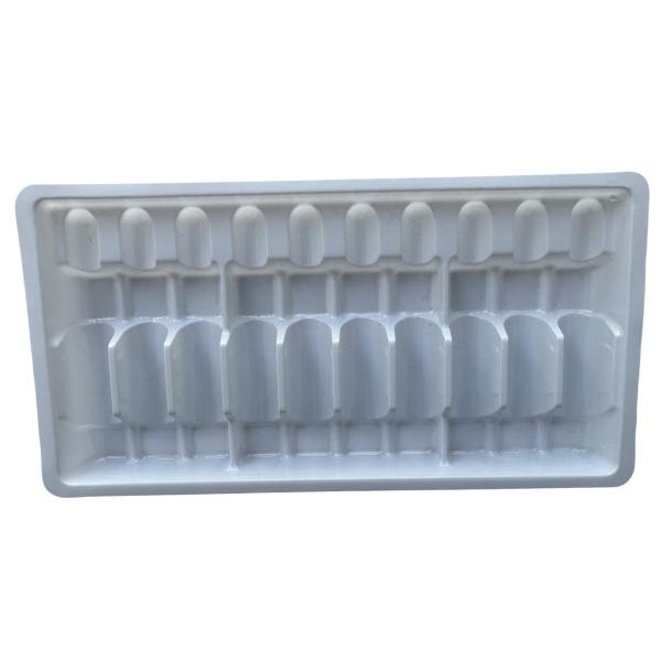 PET packaging tray customization medicine water injection ampoule tray customization