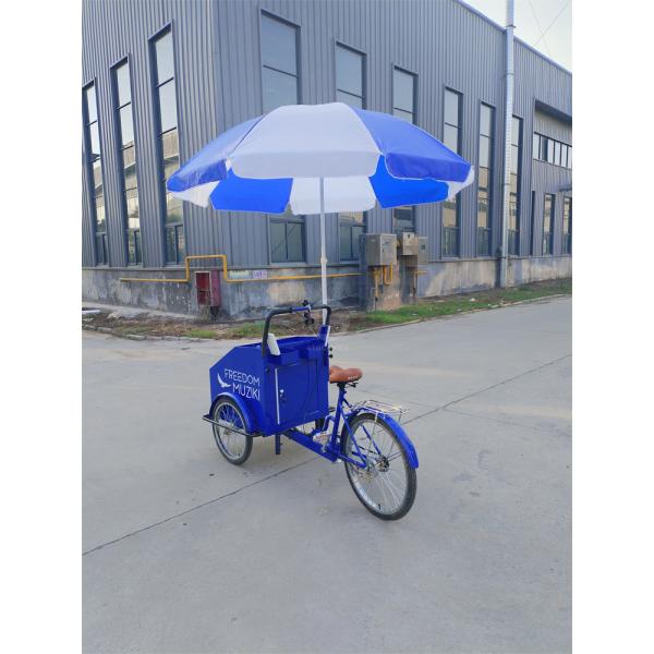 3 Wheel Street Mobile Fast Food Vending Bike Cart with Customized Cooking Equipment
