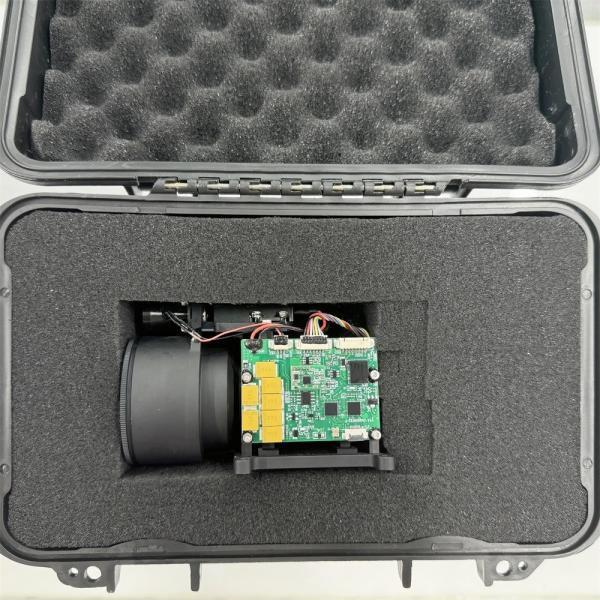 Módulo de telemétrico a laser de 8 km, ± 2 m Precisão de alcance Distância a laser Métro 0,5 mrad Ângulo de divergência do laser