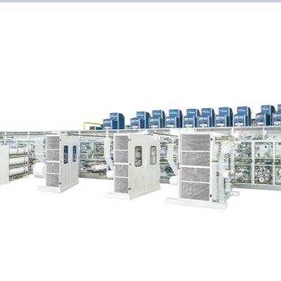 CE 20KW CNC Processing Pull Up Baby Diaper Machine 5m Size