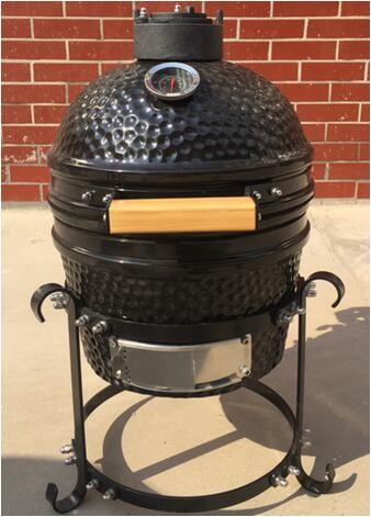 12 CERAMIC BBQ GRILL KAMADO/  Black, Red, Green/ Stainless Cart or Iron Cart