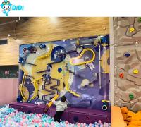 Equipo de juegos para niños Ciencias interactivas Pared de pelota juegos interiores juguetes de tubería