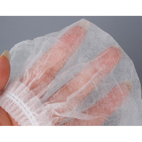 Не-сплетенная белизна волос предохранения от комфорта крышки волос устранимая чистая голубая