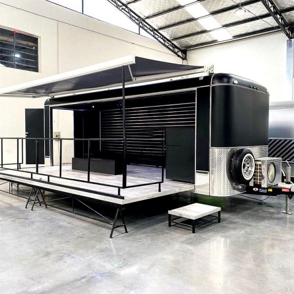 Large Capacity Mobile Food Truck Trailer for Versatile and Full Functionality Sales