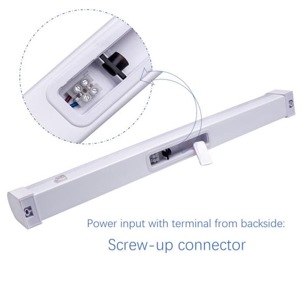 1200lm Bathroom Wall Lights Above Mirror 15W 600mm IP44 Mirror Light