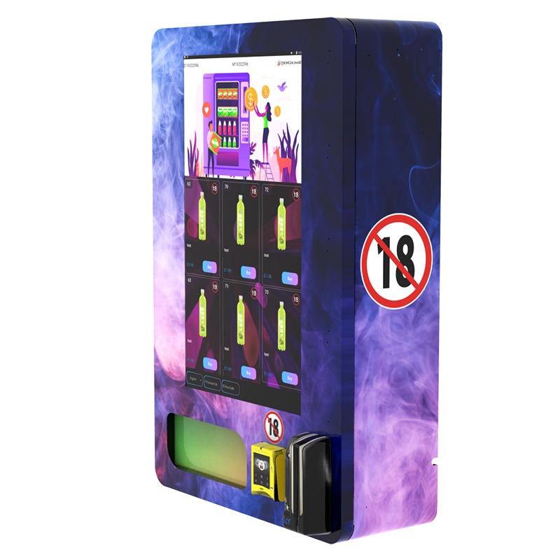 Eco-Friendly Beauty Vending Machine for False Eyelashes and Nail Products
