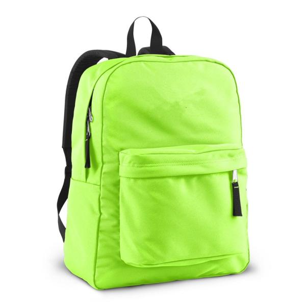 Customizable Outdoor Sports Backpack Light Green For High School Girls / Boys