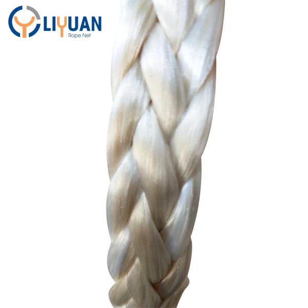 24mm 32mm Synthetic UHMWPE Fiber Marine Boat Mooring Rope with Protective Sleeve