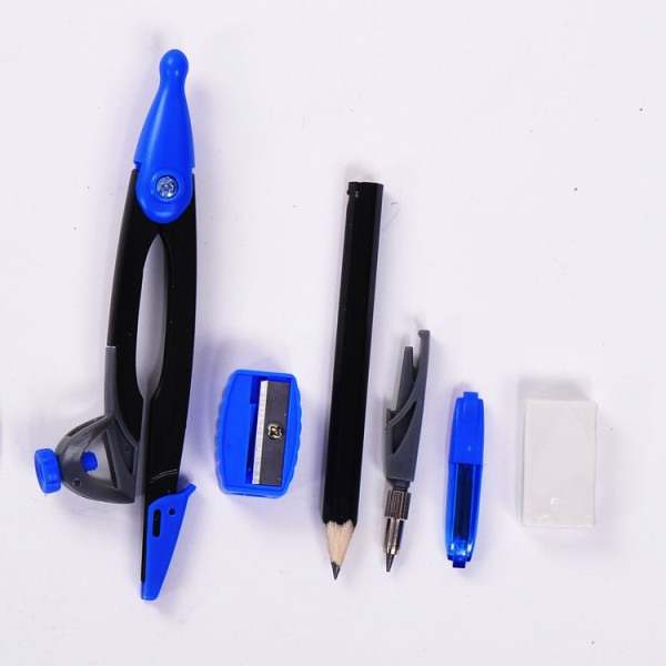 Wholesale High Quality10pcs Tools Math School Geometry Box Instruments