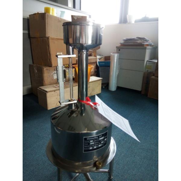 Tanque de prueba vertical de acero inoxidable de 500L con carrito de COWELL