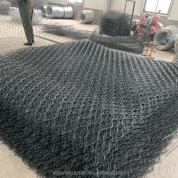 Customizable Welding Pattern Hexagonal Gabion Mesh for Dam Protection and Retaining Wall