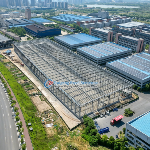 Prefab Steel Structure Hangar Building Easy Assembly For Airports