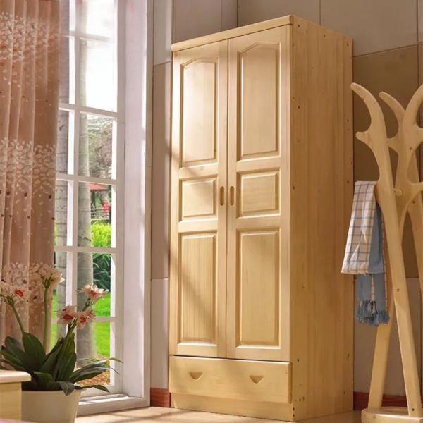 Waterproof Wood grain Laminated MDF Board Wardrobe Cabinets