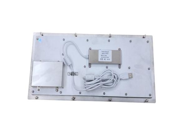 IP65 Outdoor Keyboard , Bolts Mounting Industrial Keyboard With Touchpad