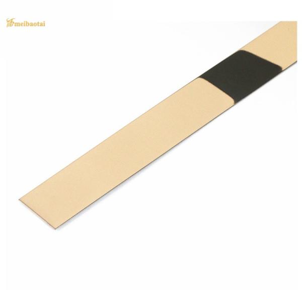 Comprimento decorativo de aço inoxidável da guarnição 3048mm da telha da parede da casca e da vara
