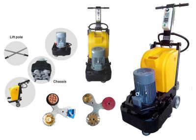 12 Heads 11HP Granite Floor Polisher 380V Granite Floor Polishing Machine