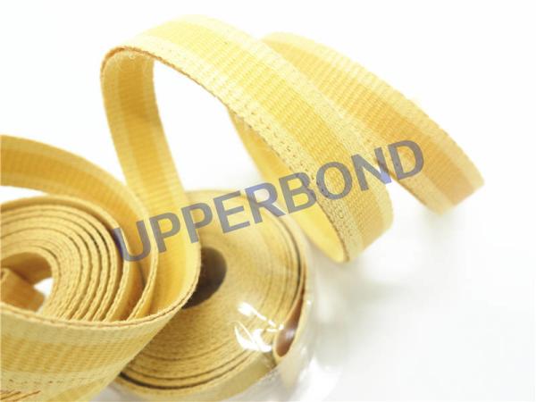 Machine KDF2 Coated Garniture Tape Yellow Width Customized ISO9001