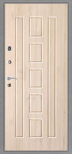 Russia steel wood security armored door