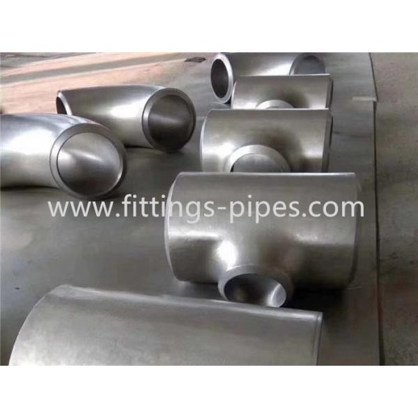 Astm A312 P22 P12 Stainless Steel Pipe Fittings 3 Inch Sandblasting