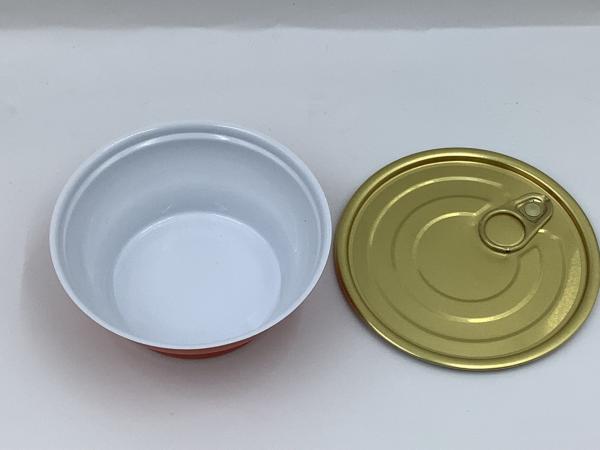 220ml Custom Two Piece Aluminum Bowl 98.9×50mm 401# Caliber Specification