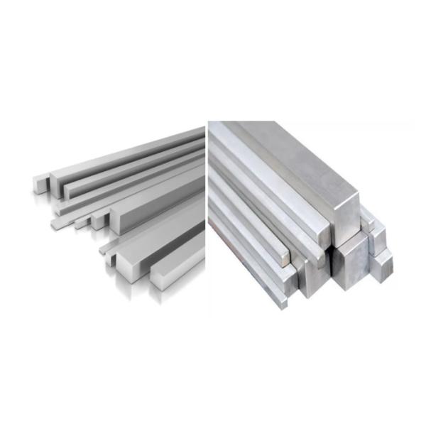 Cold Drawn Bright Stainless Steel Bar Square Length 6m 316 Material