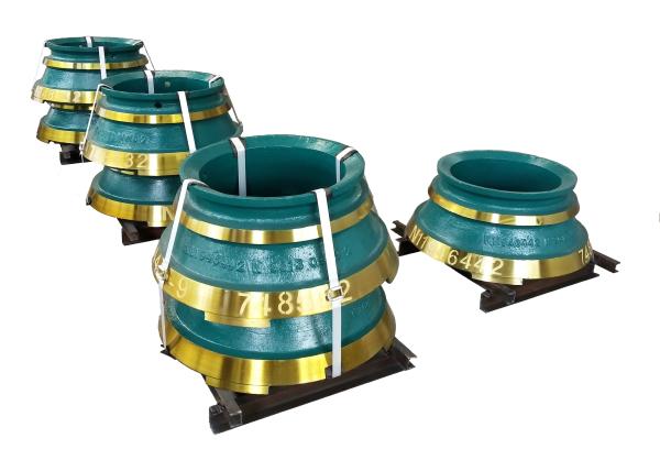 Spare parts for jaw crusher and cone crusher used for mining