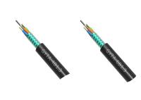 Câble optique enterré direct extérieur de fibre avec 12 32 le câble optique de fibre de verre du noyau GYTA