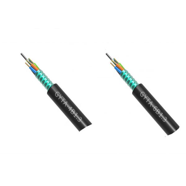 На открытом воздухе сразу похороненный кабель оптического волокна с 12 32 стеклом ядра GYTA - кабель оптическ волокно волокна